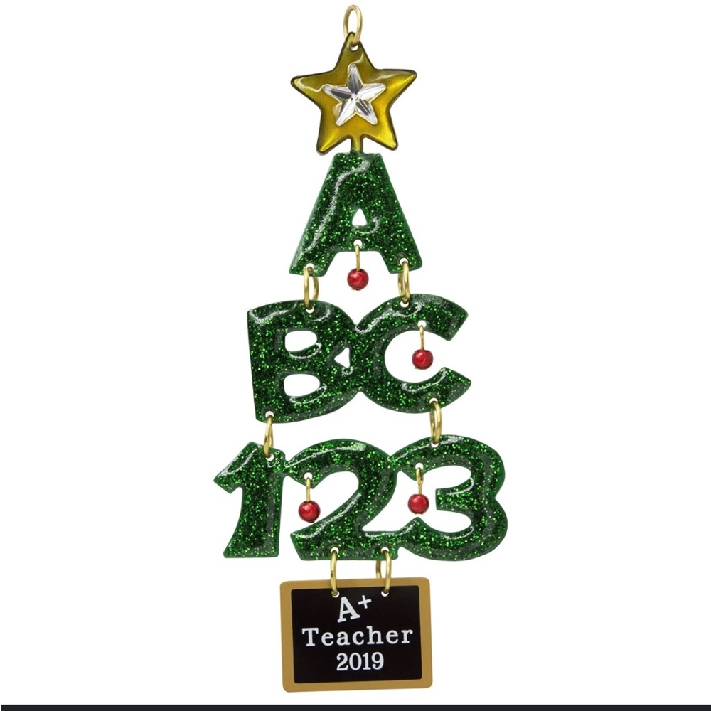 Hallmark Teacher Christmas Tree Decoration Ornament 2019